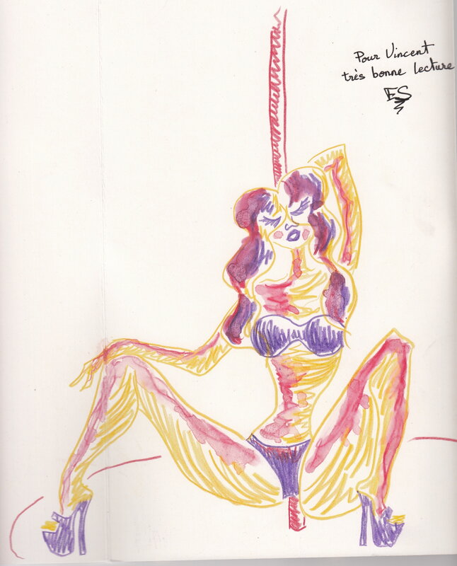 Strip Tease par Emma Subiaco - Dédicace