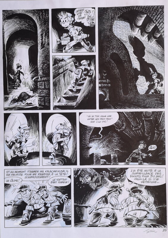 Spirou by Fabrice Tarrin - Comic Strip