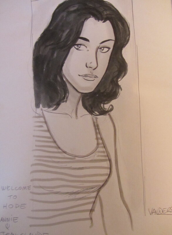 Betty par Damien Vanderstraeten, Damien Marie - Dédicace