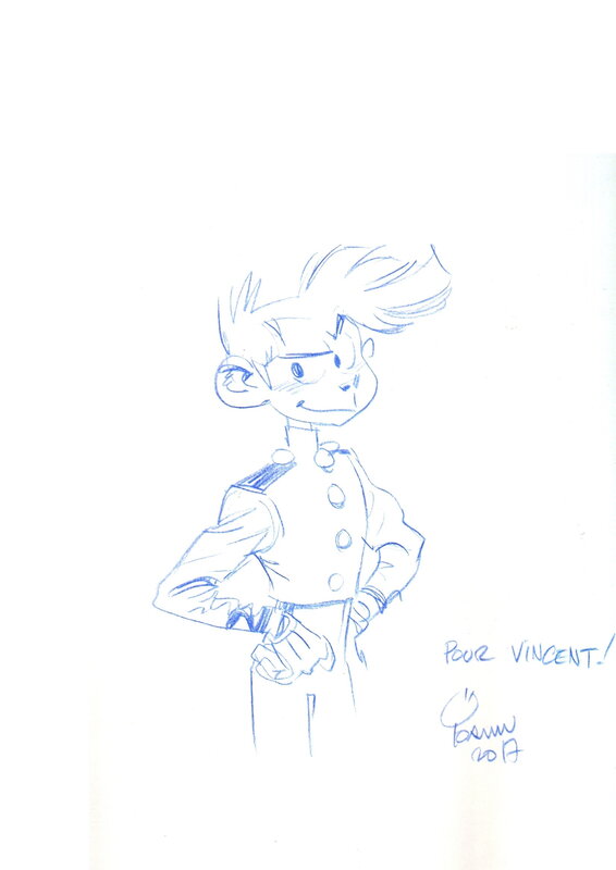 Spirou et Fantasio par Yoann - Dédicace