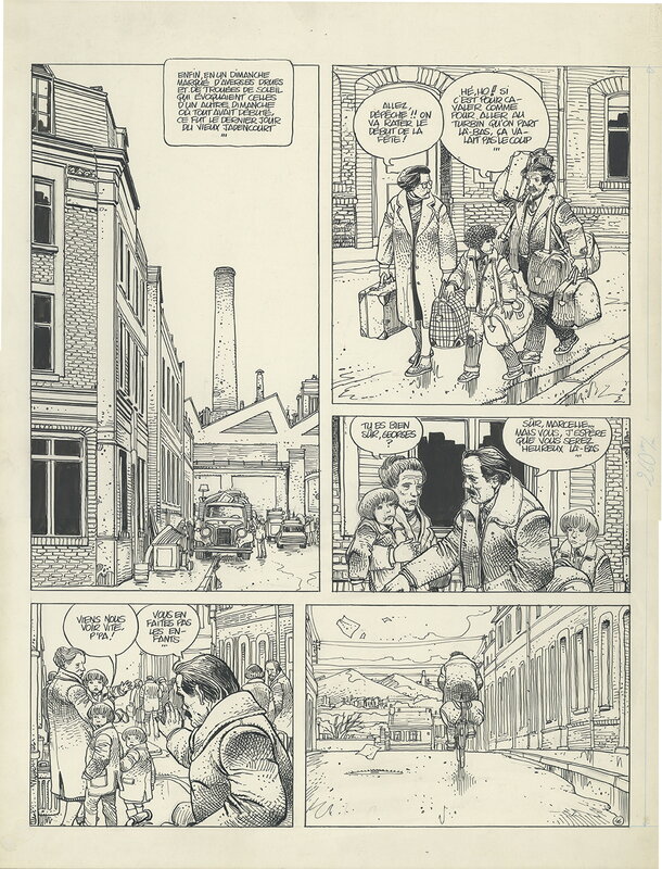 Enki Bilal, La ville qui n'existait pas - Comic Strip