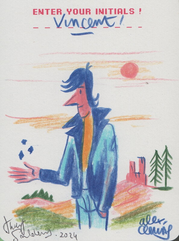 Alexandre Clérisse, Une année sans Cthulhu - Sketch