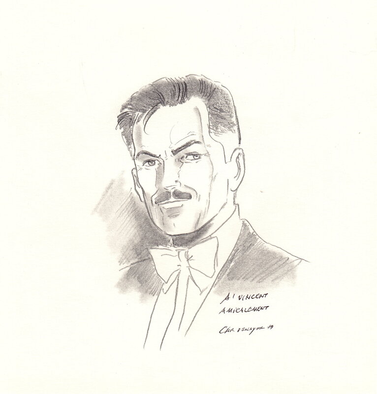 Wayne Shelton by Christian Denayer - Sketch