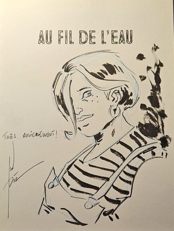 Au Fil de l'Eau par Juan Diaz Canales - Dédicace