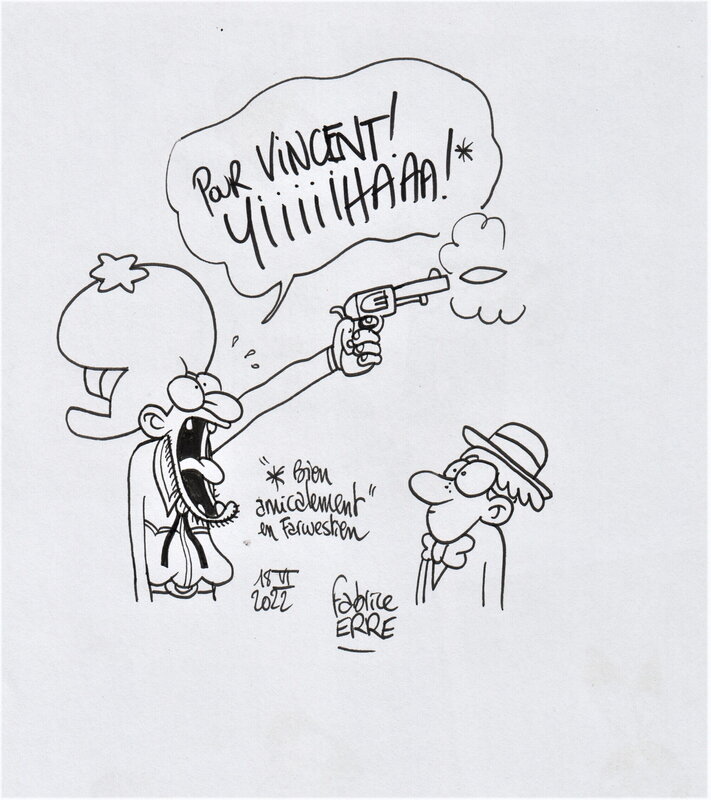 Walter Appleduck by Fabrice Erre - Sketch