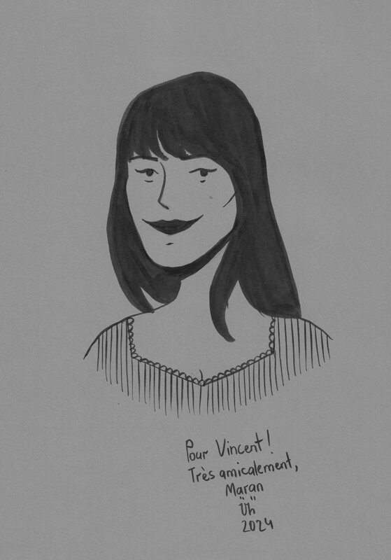 Une nuit avec toi par Maran Hrachyan - Dédicace