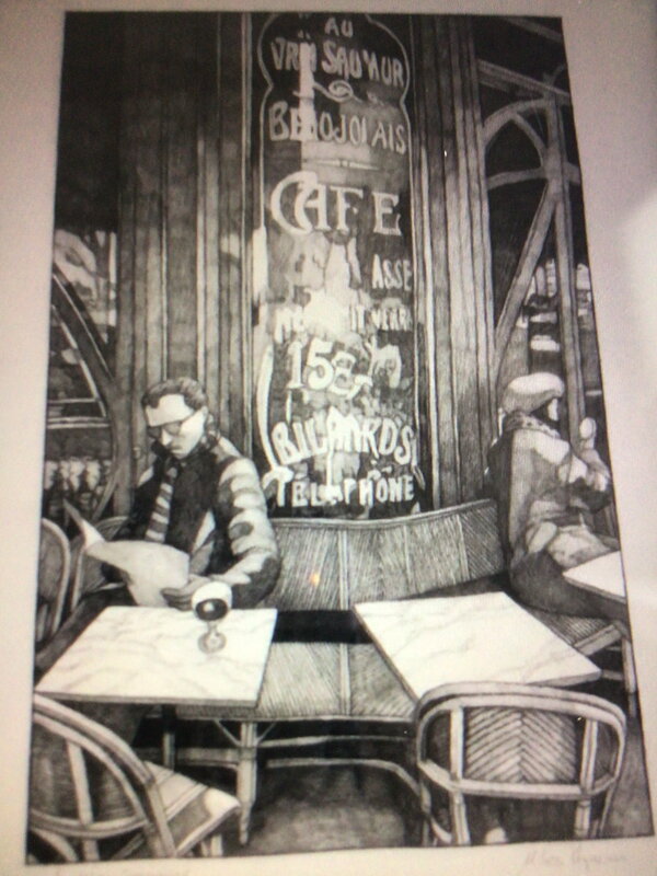 Sans par Miles Hyman - Illustration originale