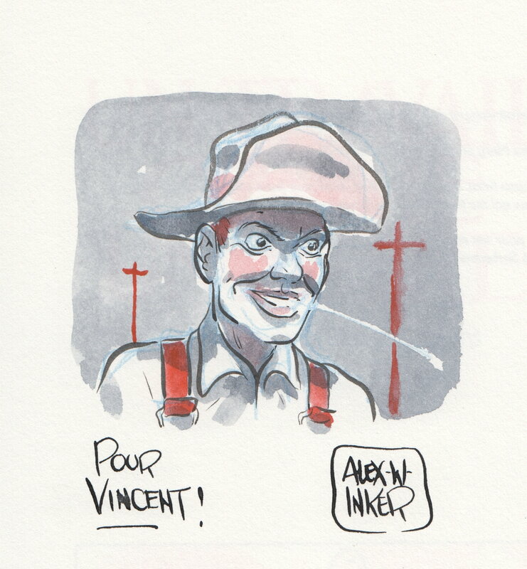 Alex W. Inker, Un travail comme un autre - Sketch