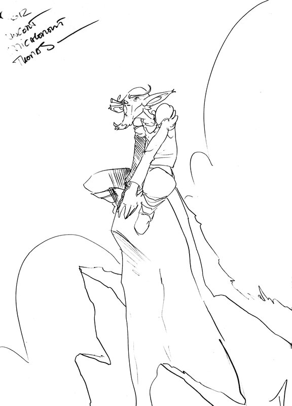 Troll par Thomas Labourot - Dédicace