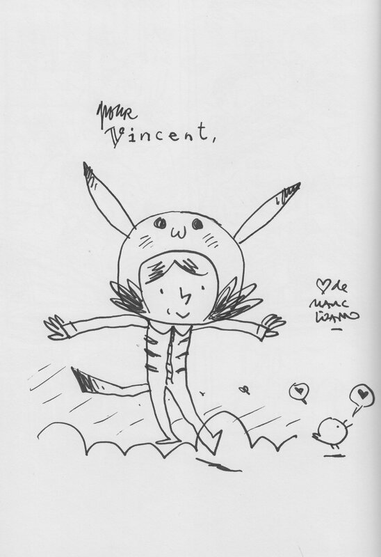 Marc Lizano, Un grand pere tombé du ciel - Dédicace