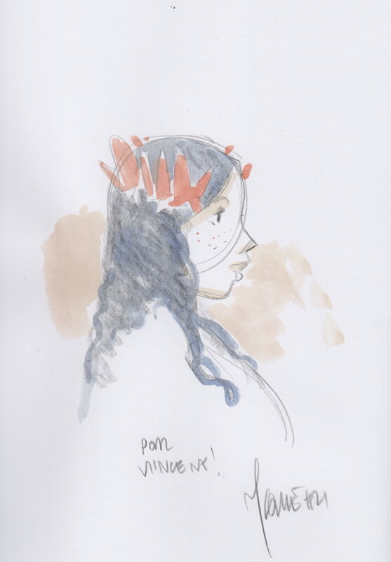 Tenebreuse par Vincent Mallié - Dédicace