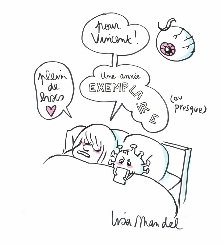 Lisa Mandel, Une année exemplaire - Sketch