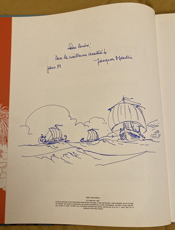 Marine by Jacques Martin - Sketch