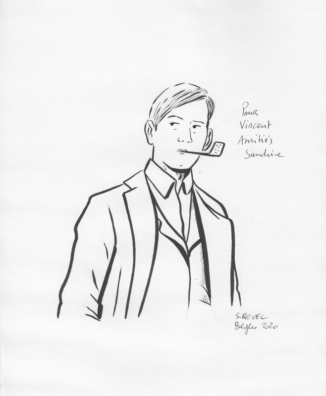 Tom Thomson by Sandrine Revel - Sketch