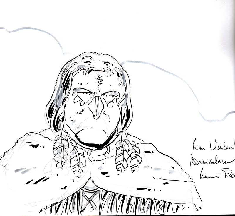 Voyageur by Lucien Rollin - Sketch