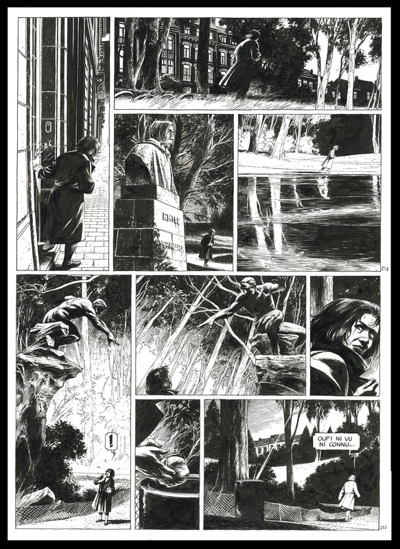 François Schuiten, La théorie du Grain de Sable - Comic Strip