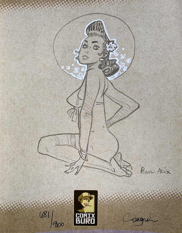 Sketchbook Cassegrain - Comixburo - Dédicace