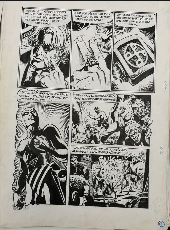 César Spadari, Off The Same Blood “The Phantom “ - Comic Strip