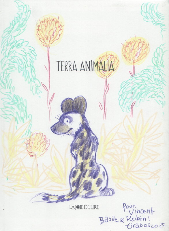 Terra Animalia par Tom Tirabosco - Dédicace