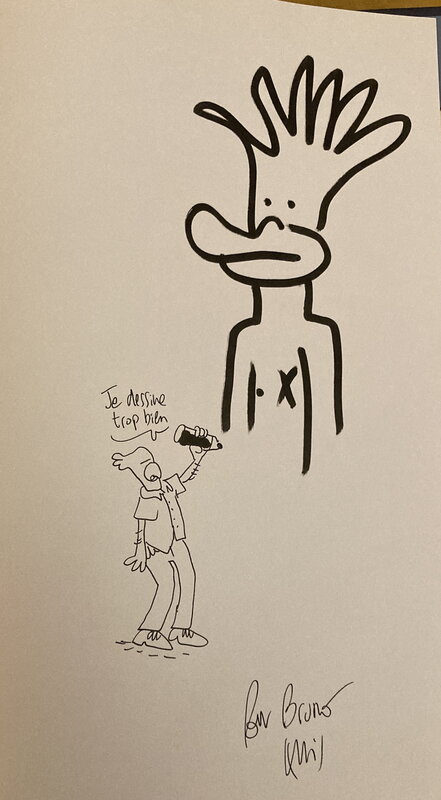 Lewis Trondheim, Création et parchemins - Sketch