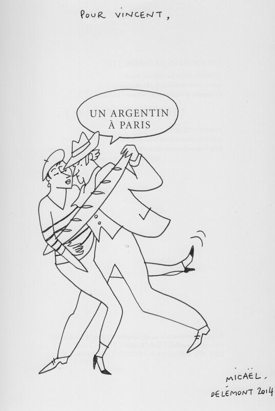 Un argentin a Paris par micaël - Dédicace