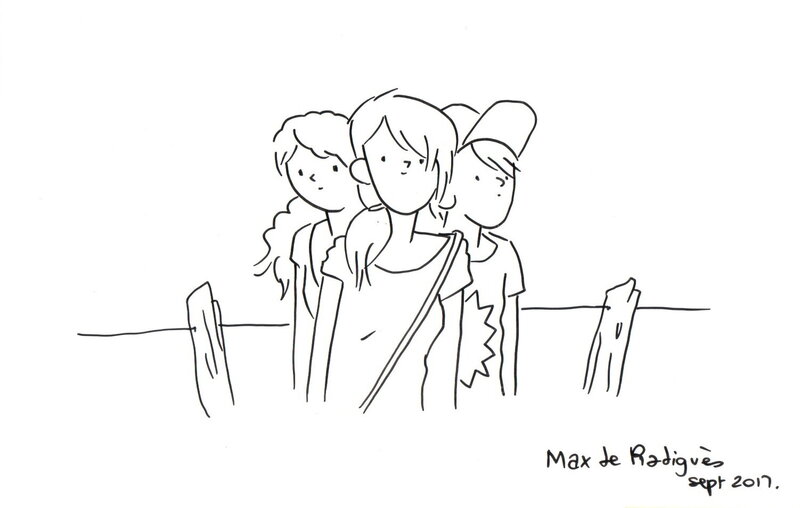 Un ete en apnee par Max De Radiguès - Dédicace