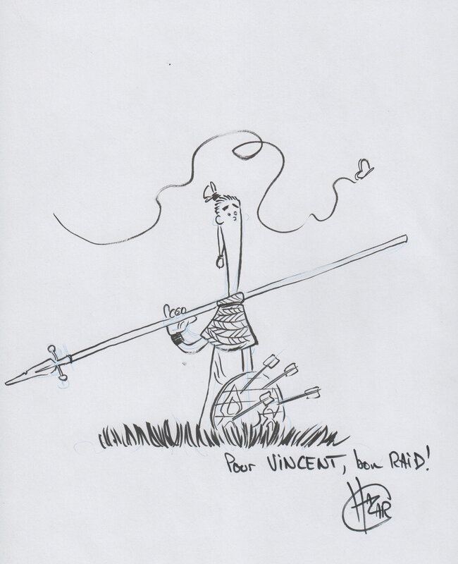 Ohazar, Vikings dans la brume - Sketch