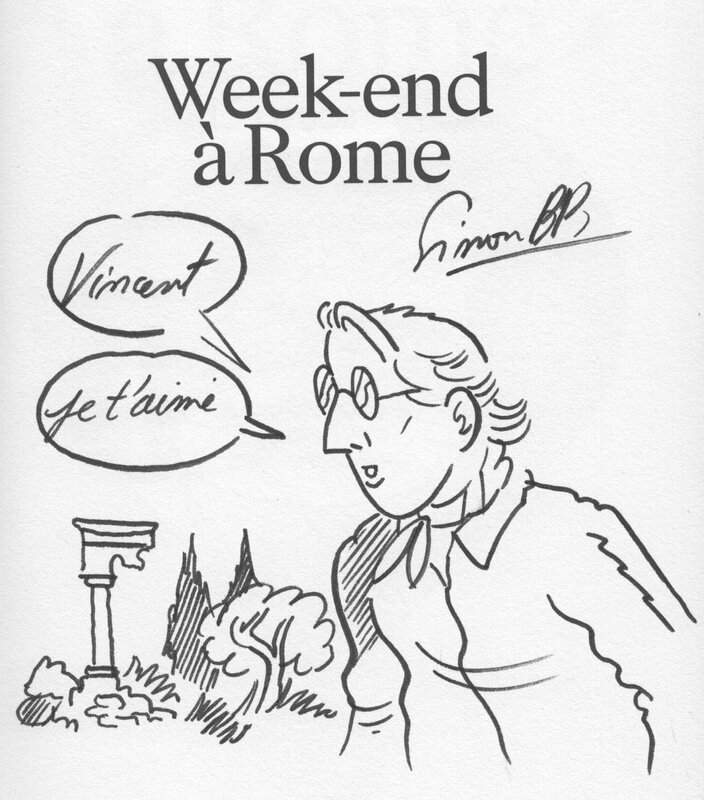 Weekend à Rome by Simon Bournel-Bosson - Sketch