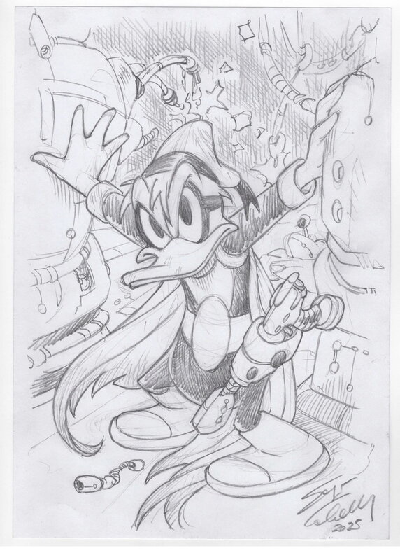 For sale - Cabella, illustration Fantomiald, 2025. - Original Illustration