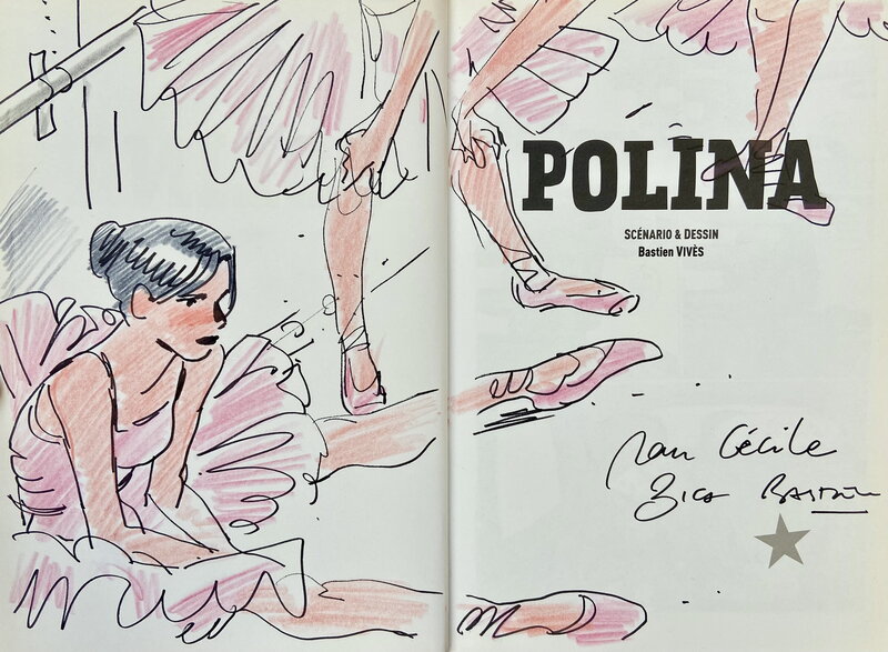 Polina by Bastien Vivès - Sketch