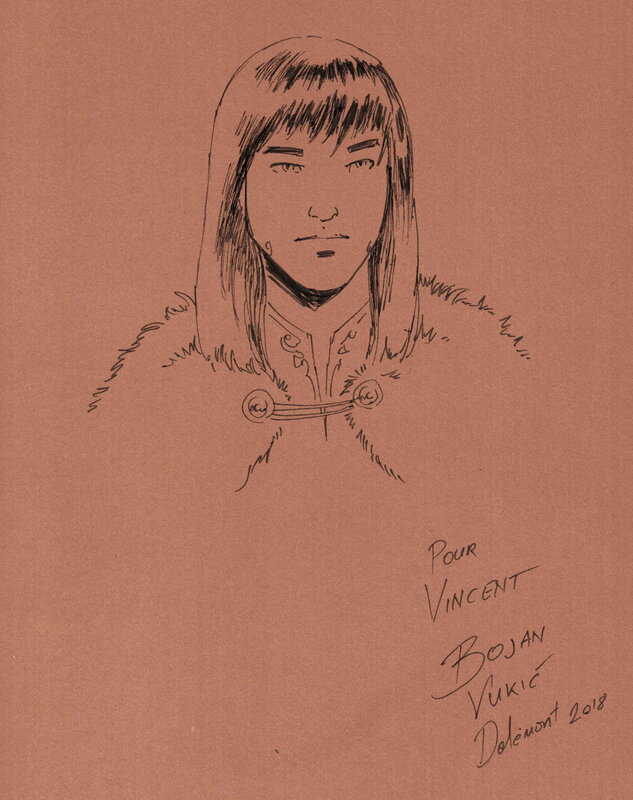 Merlin par Boyan Vukic - Dédicace