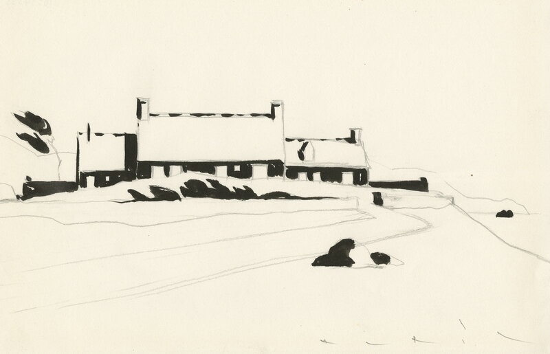 For sale - Maison CÔTIÈRE 1 by François Avril - Original Illustration