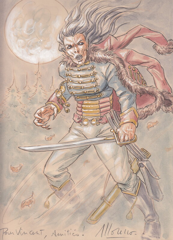 Dark Blood by Marc Moreno - Sketch