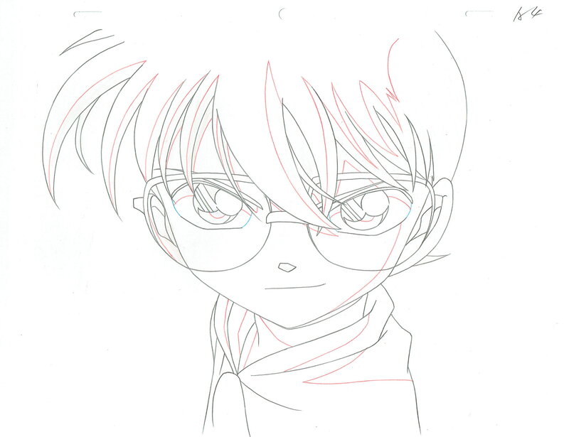 For sale - Gosho Aoyama, Détective Conan - Conan Edogawa - Original art