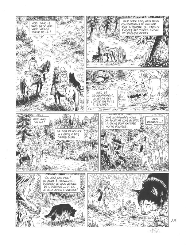 For sale - Tieko - Alaska p. 23 - Comic Strip