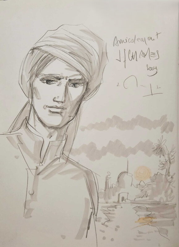 India Dreams T3 par Jean-François Charles - Dédicace