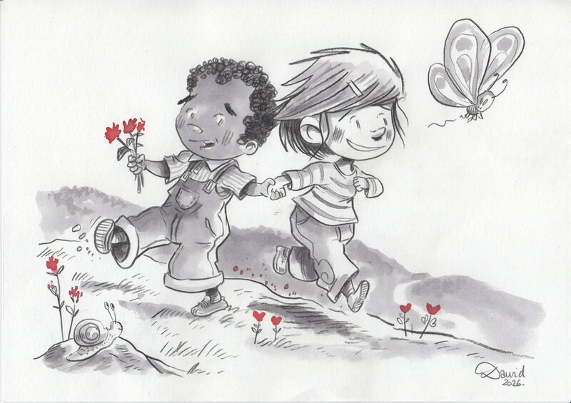 Dawid - Illustration originale