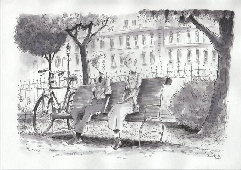 Dawid - Original Illustration