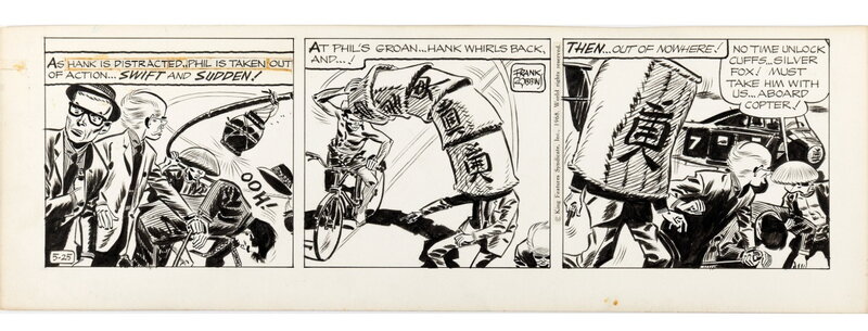 Johnny Hazard by Frank Robbins - Comic Strip