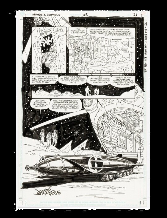 Wonder woman by John Byrne - Comic Strip