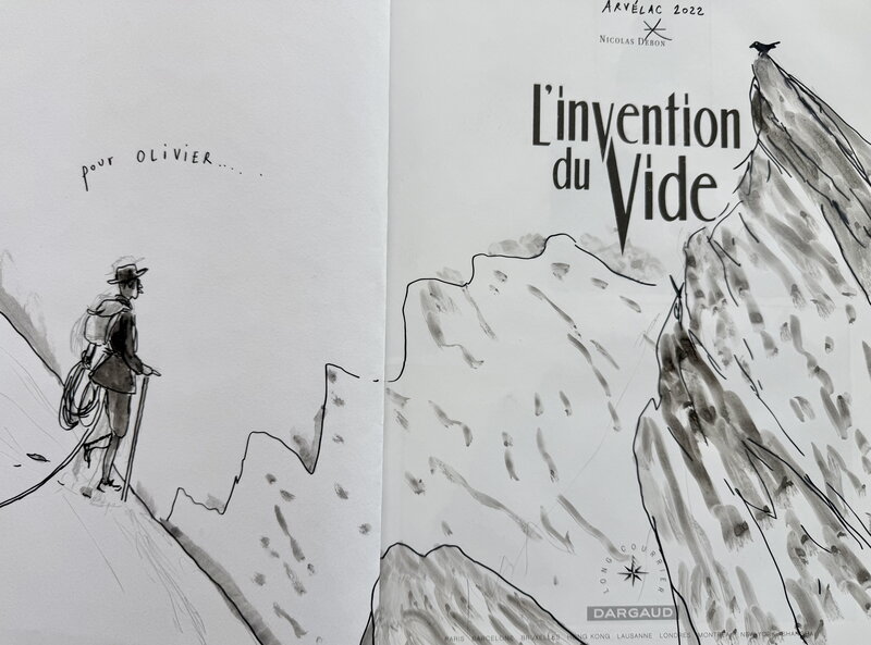 L invention du vide by Nicolas Debon - Sketch