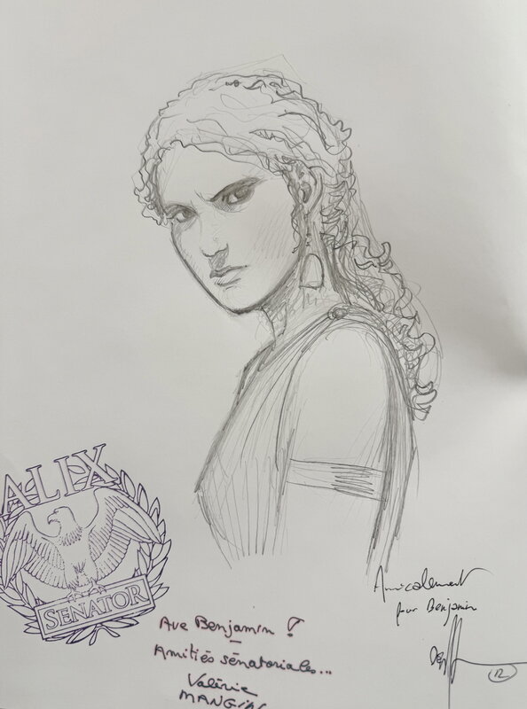 Alix senator t1 par Thierry Démarez - Dédicace
