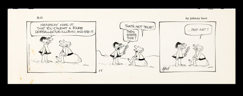 B.c. par Johnny Hart - Planche originale