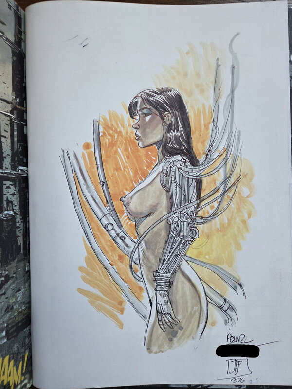 La mécanique by Jef, Kevan Stevens - Sketch