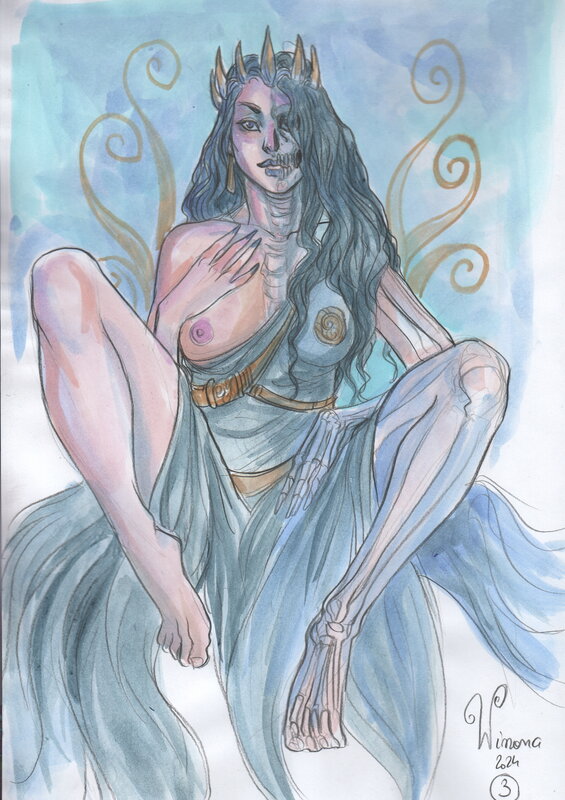 La chair des Dieux par Winona - Dédicace