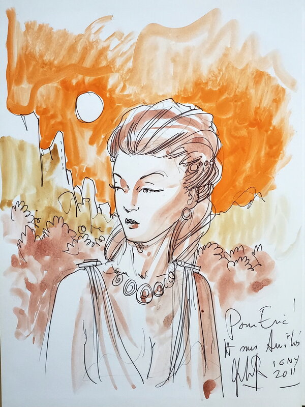 Eric Liberge, VOYAGEUR   T12 PASSE 4 - Sketch