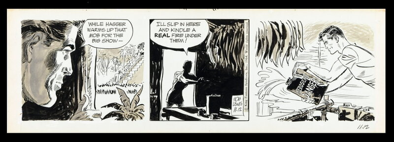 Secret agent X-9 by Bob Lubbers - Comic Strip