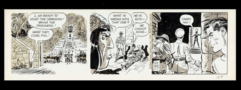 Secret agent X-9 by Bob Lubbers - Comic Strip