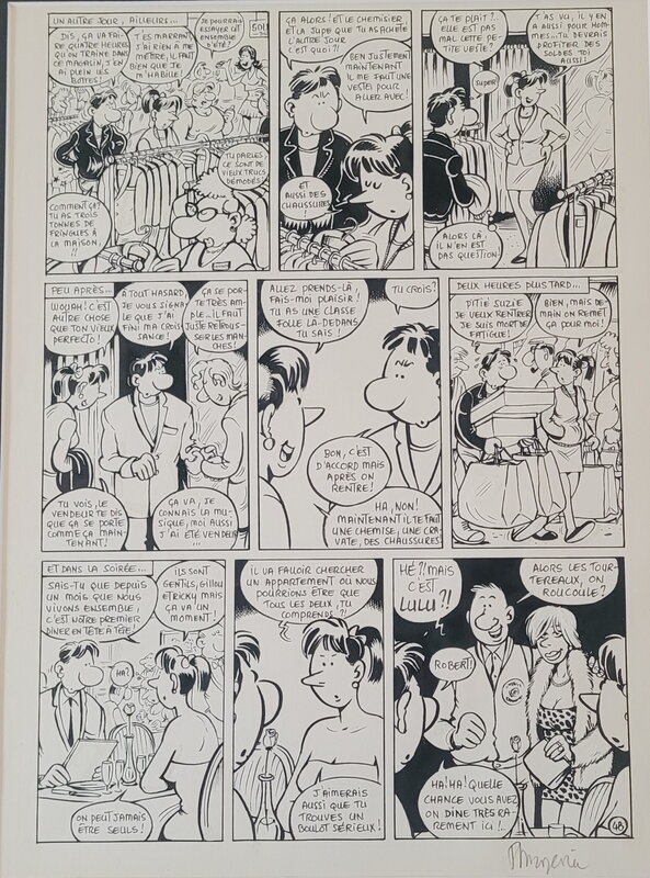 Lulu s 'maque by Frank Margerin - Comic Strip