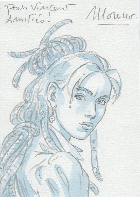 Steamygal par Marc Moreno - Dédicace